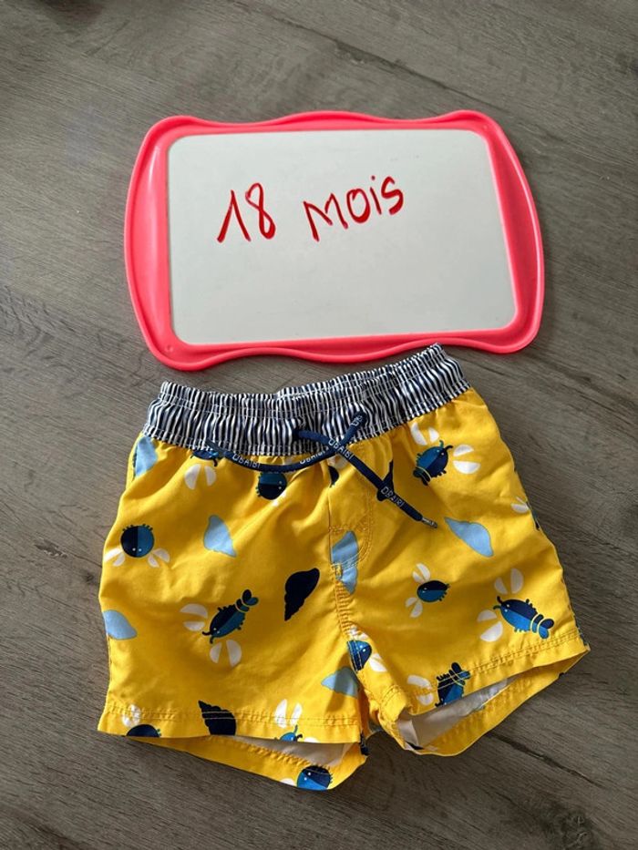 Short de bain obaibi 18 mois neuf