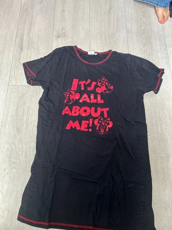 Robe de nuit Disney noir et rouge 42/44