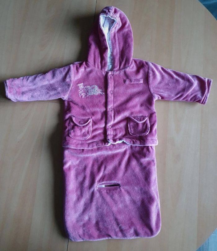 Combinaison pilote fille 0/3 mois