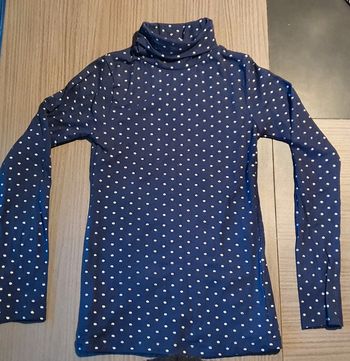 Sous pull col roulé 7/8ans