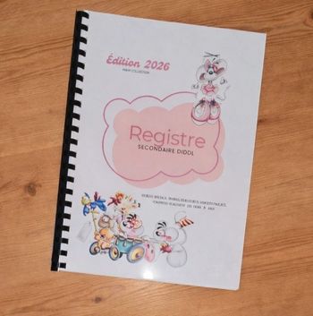 Registre 2.0 / Livret / Référentiel / Diddl
