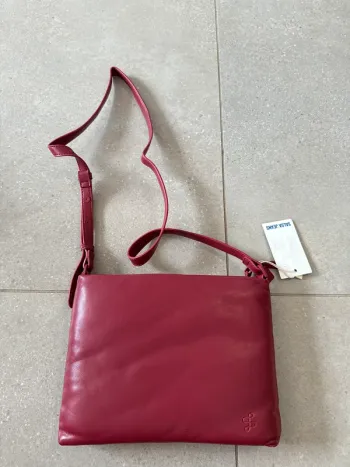 Sac à bandoulière bordeaux Salsa Jeans, neuf avec étiquette, 26*20cm valeur 60€