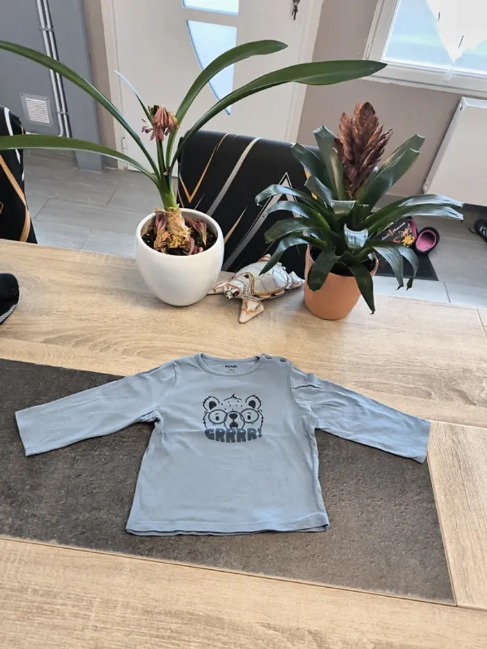 Tee-shirt garçon ml 18 mois Kiabi
