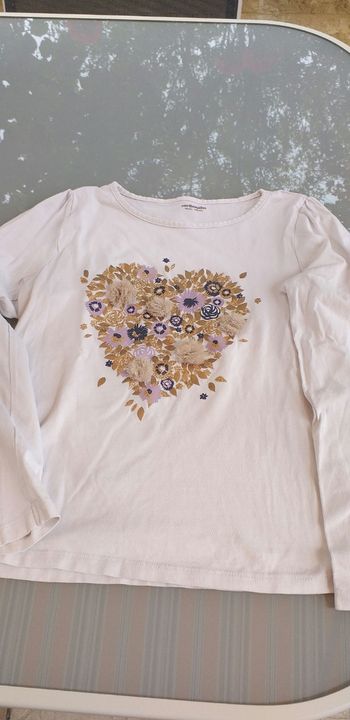 Tee-shirt manches longues imprimé/ Vert Baudet