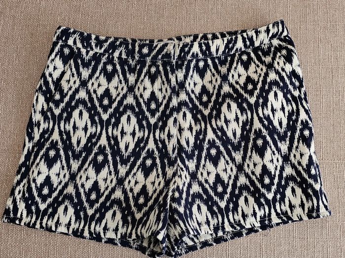 Magnifique short bleu & blanc