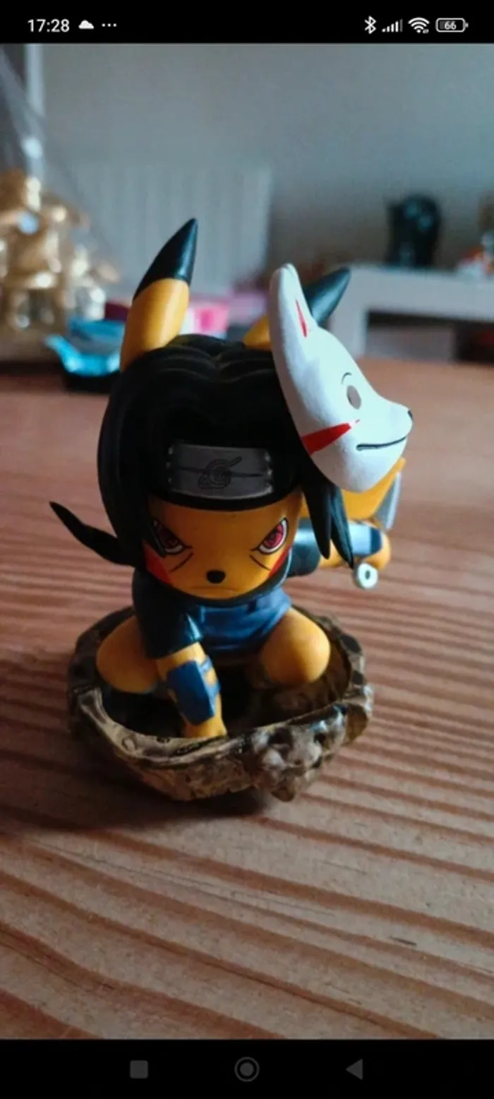 Figurine pokémon plastique manga