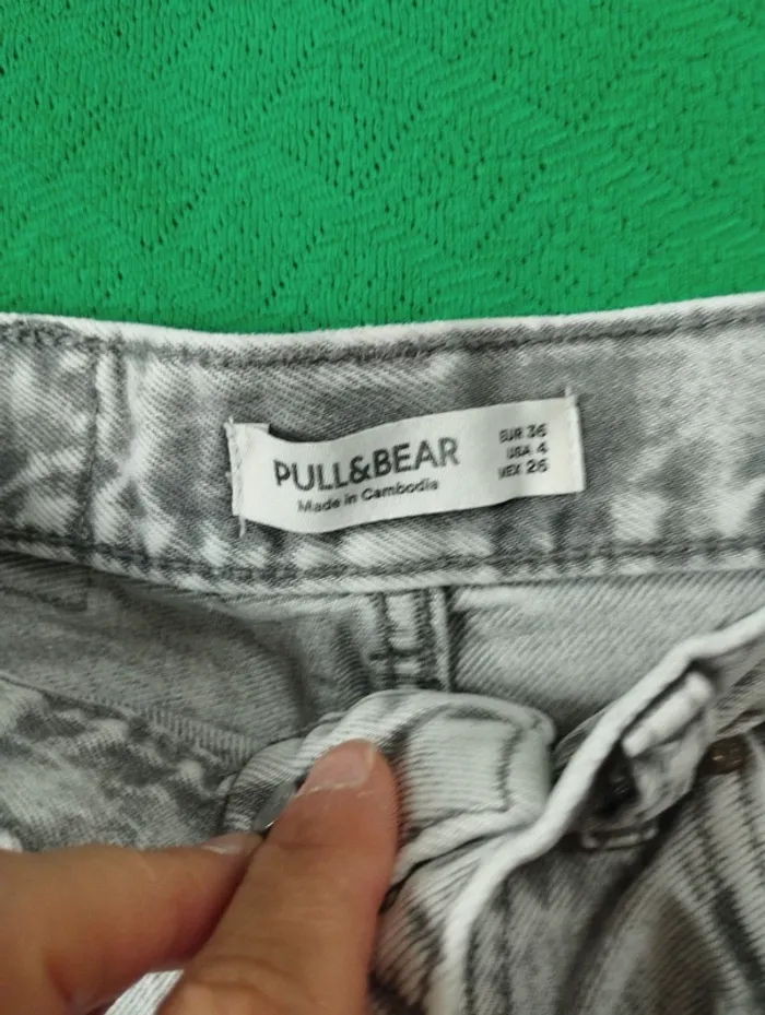 Jean droit gros troué pull&bear 36 - photo numéro 7