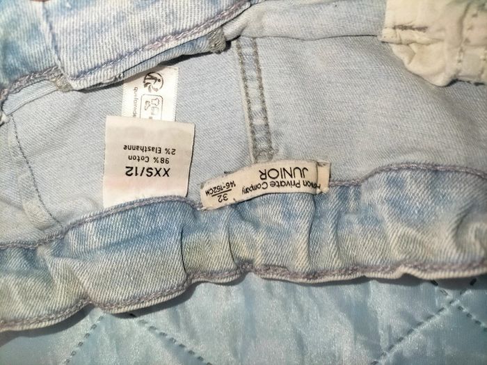 Jeans cargo bleu fashion private company junior 12 ans - photo numéro 4