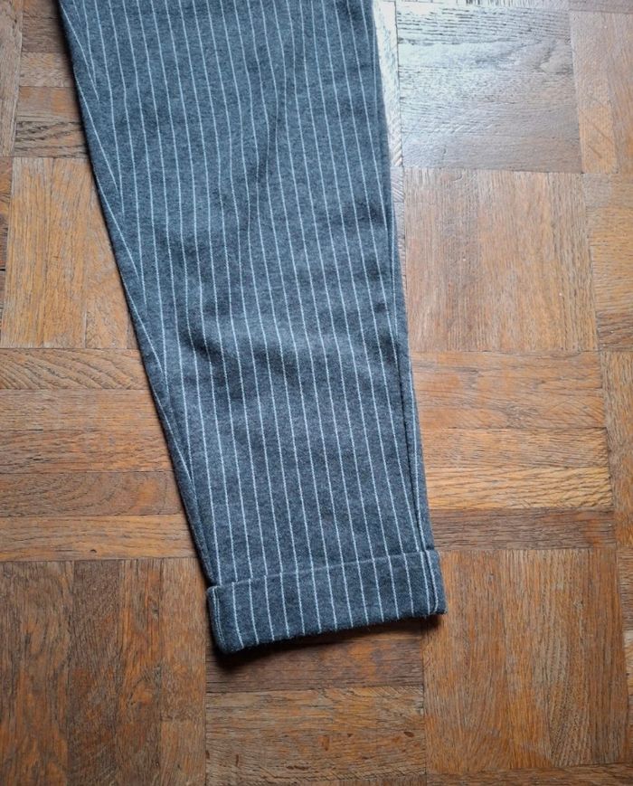 Pantacourt rayé gris Tally Weijl - photo numéro 4