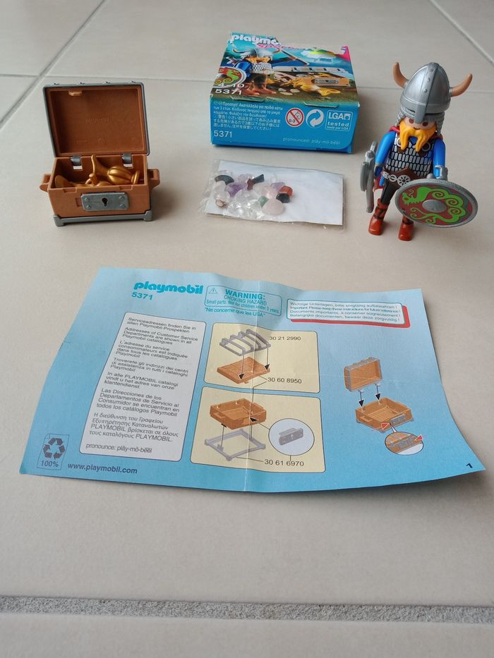 Playmobil Viking avec trésor - photo numéro 3