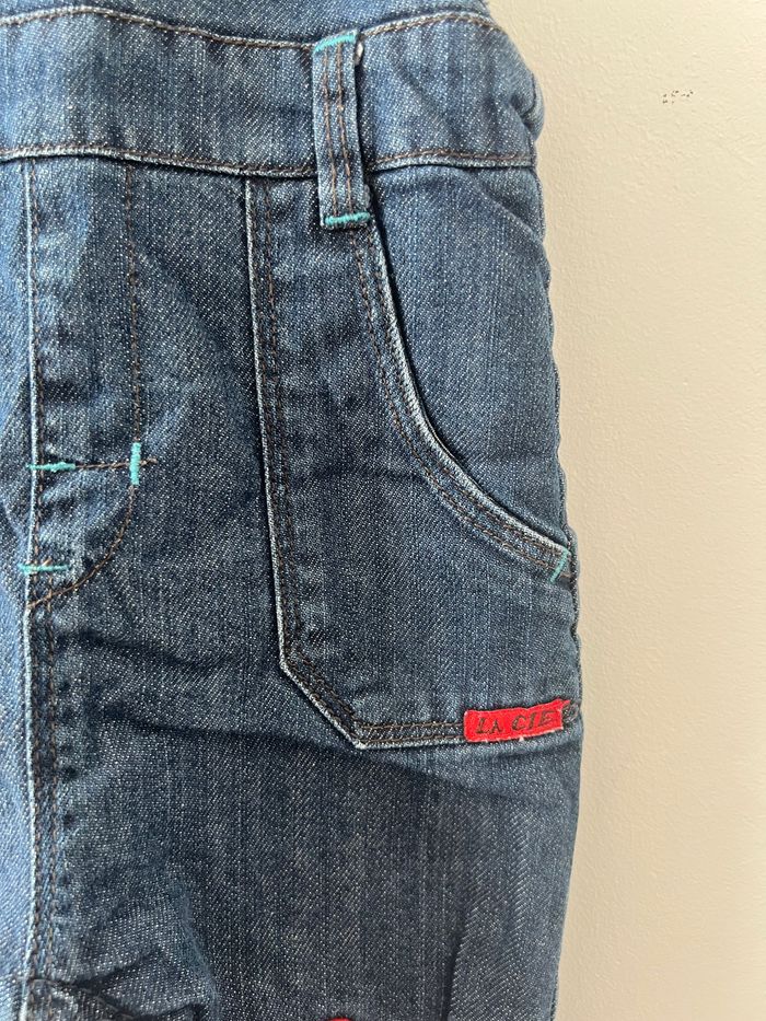 Salopette en jeans hiver - photo numéro 4
