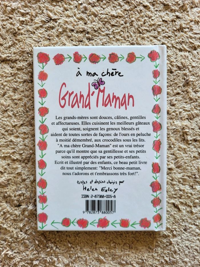 Livre "À ma chère grand' maman" d'Helen Exley, citations & dessins d’enfants - photo numéro 2