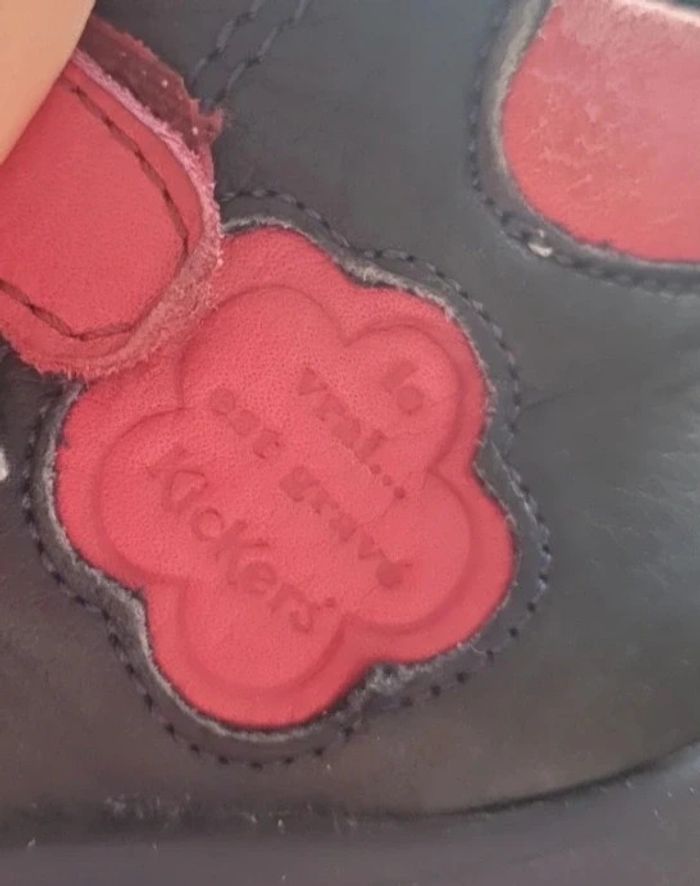 Chaussures premiers pas kickers taille 19 fille - photo numéro 3