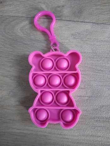 Porte clé pop it ours