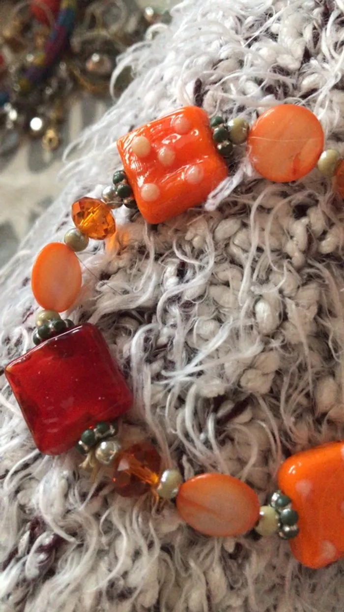 Bracelet orange - photo numéro 3