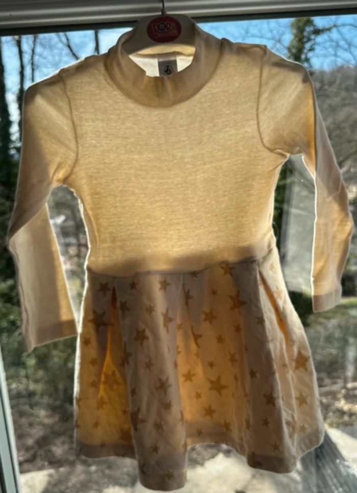 Petite robe à étoiles petit bateau taille 4ans - photo numéro 2