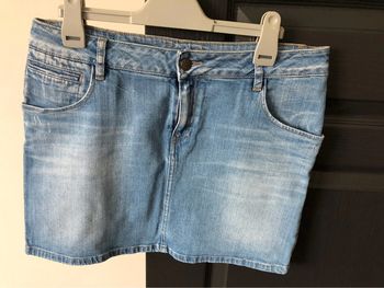 Jupe jean School Rag