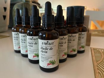 Lot huile de ricin massage