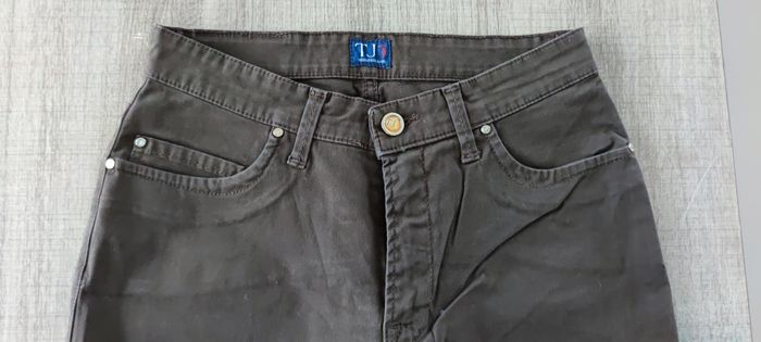 Jean couleur marron taille S marque Trussardi pour femme - Très bon état - photo numéro 4