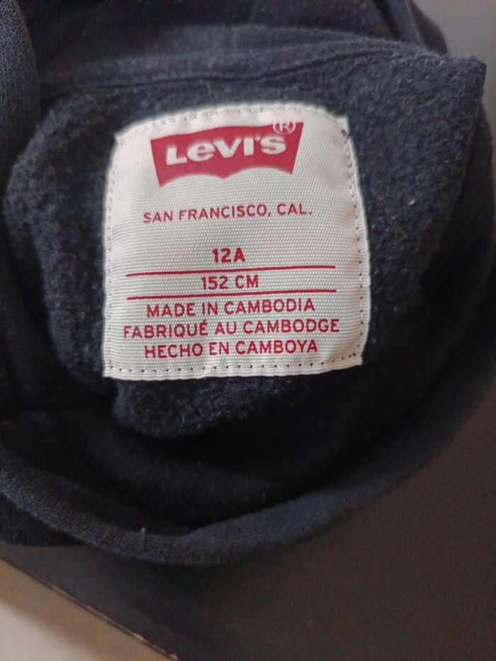 Sweat levis noir - photo numéro 3