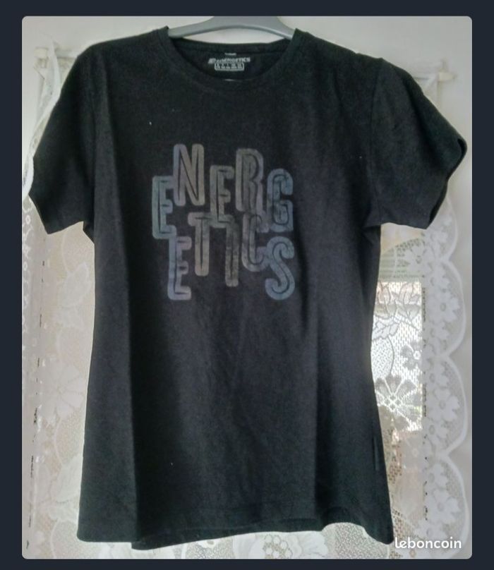 Tee Shirt sport, Energetics - multicolore, noir