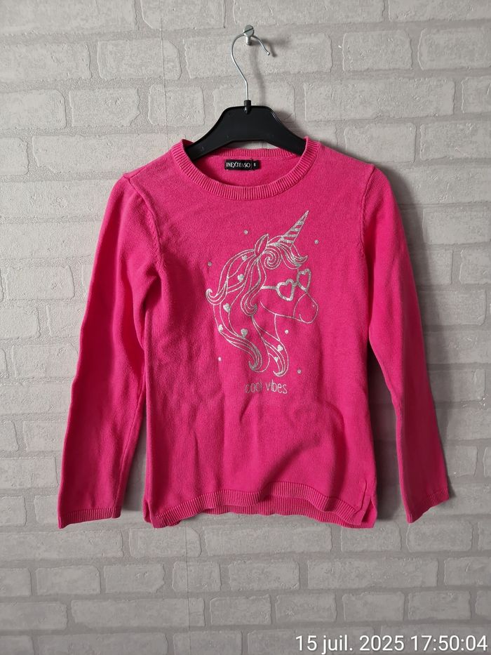 Pull filles Licorne