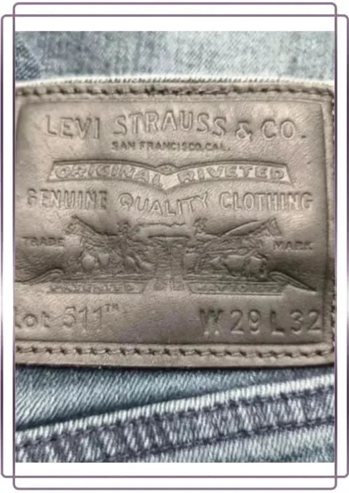 Jean Levis Strauss 511 ,coupe slim ,taille basse ,stretch - photo numéro 5