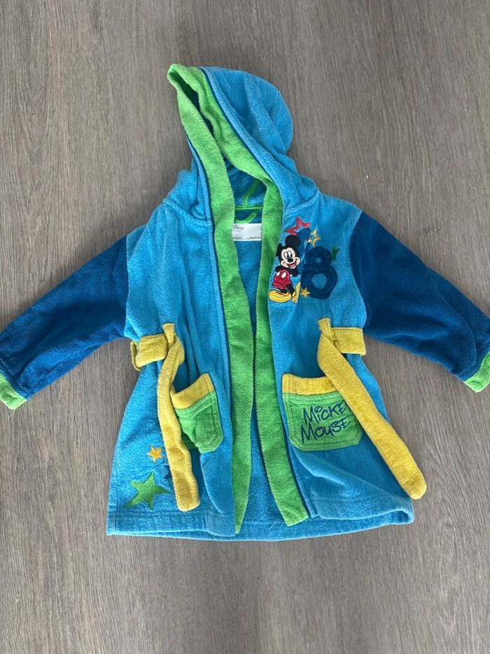 Peignoir Disney taille 2 ans enfant