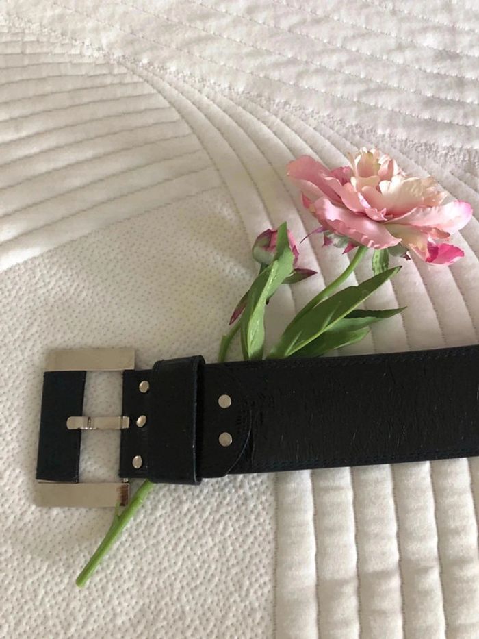Ceinture large noire
