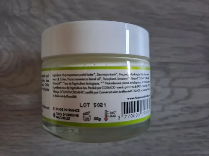 Déodorant Clémence & Vivien Peaux Sensibles - 100% Naturel - Mandarine - NEUF - photo numéro 5