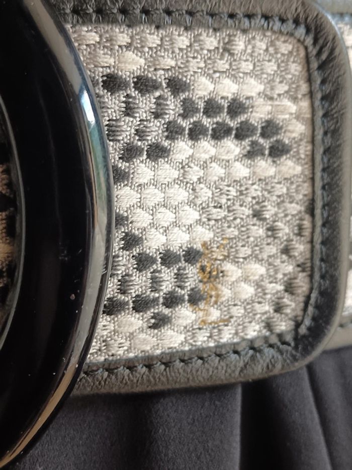 Yves Saint Laurent | Ceinture vintage en passementerie - photo numéro 15