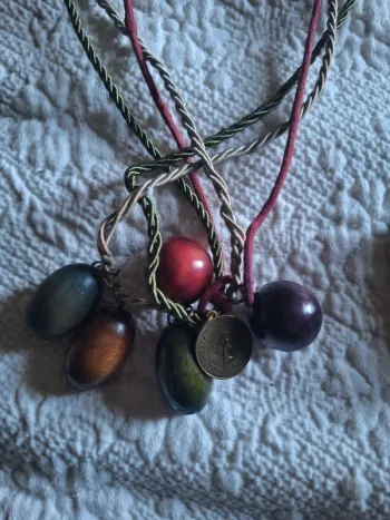 Joli collier vintage bohème