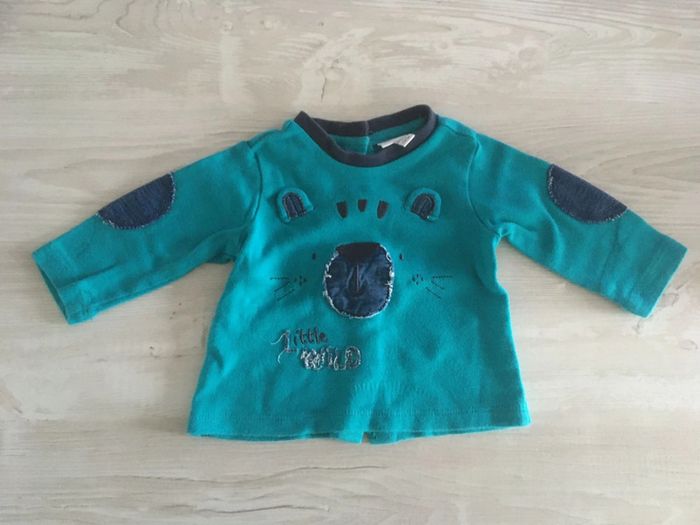 Ensemble bleu et vert Fagottino Mini OVS - photo numéro 2
