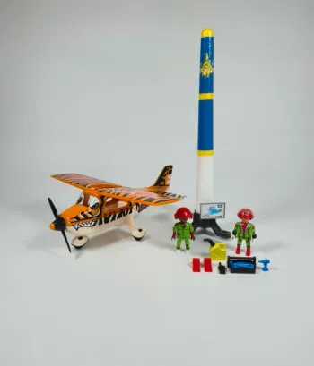 Playmobil Avion Tigre avec hélice