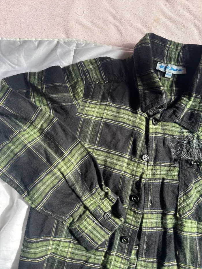 Joli ensemble pantalon + chemise taille 8 ans - photo numéro 5