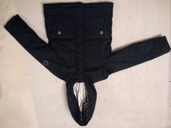 Manteau bleu marine Okaïdi 3 ans (réf perso P38)(familleac72)