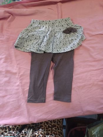 Legging jupe intégrée 12 mois