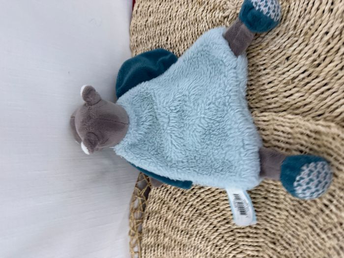 Doudou Hippopotame Bazile baby nat - photo numéro 2