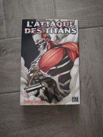 Livre L'attaque des titans 3