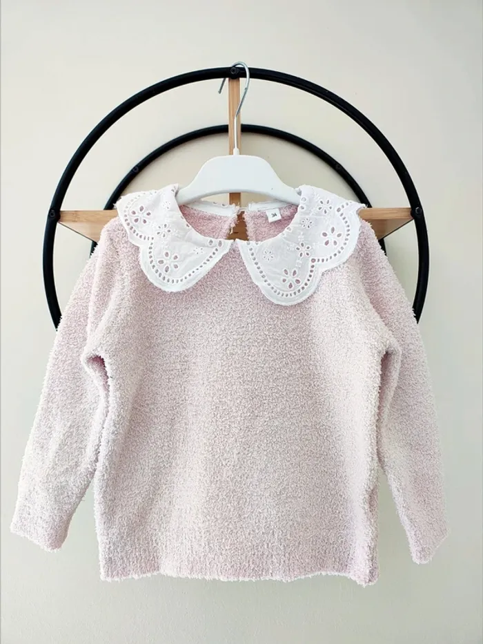 3 ans pull 1 col claudine