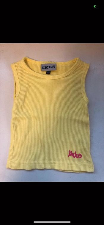 Debardeur ikks jaune