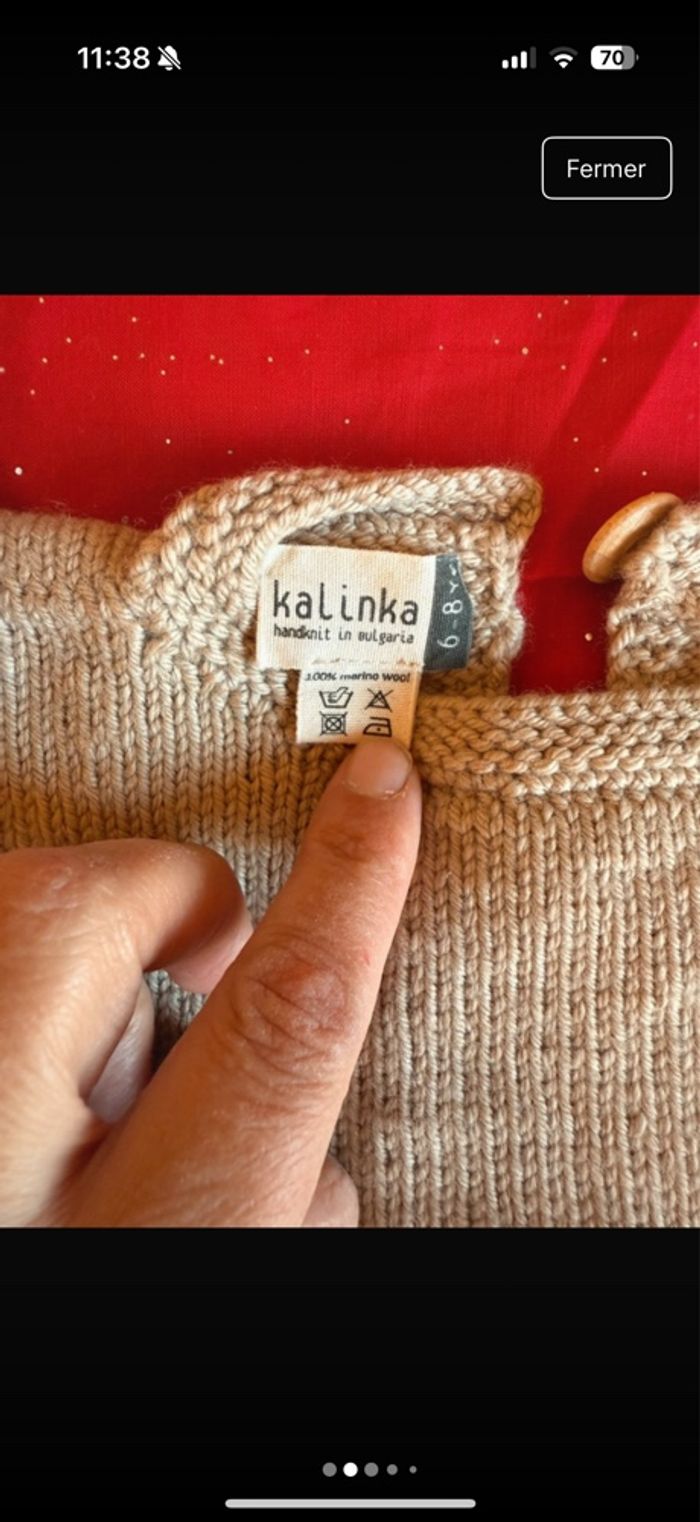 Pull Kalinka 6-8 ans - photo numéro 9