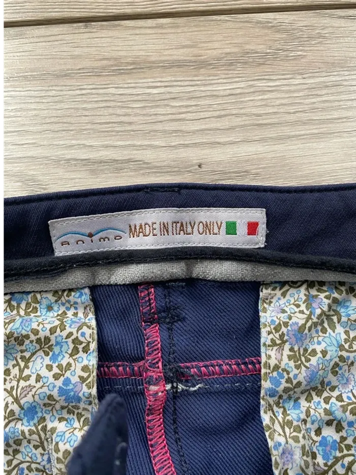 Pantalon Animo – Gros Grip – Made in Italy – Très Bon État – Bleu Marine - photo numéro 6