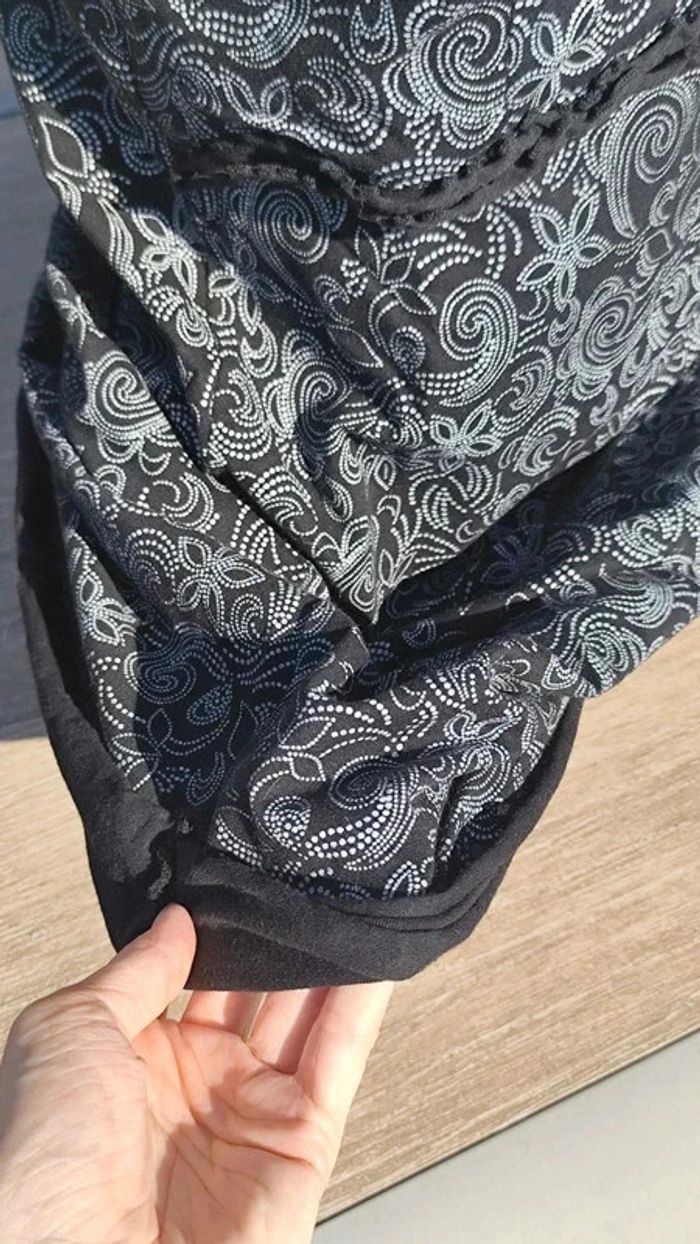 Nuisette noire et argentée gothique T42/44 - Blancheporte - photo numéro 4