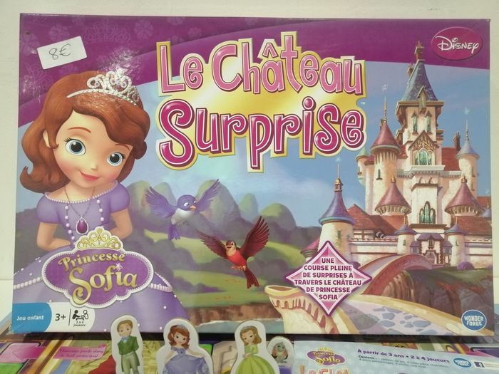 Jeu de plateau des 3 ans princesse Sophia