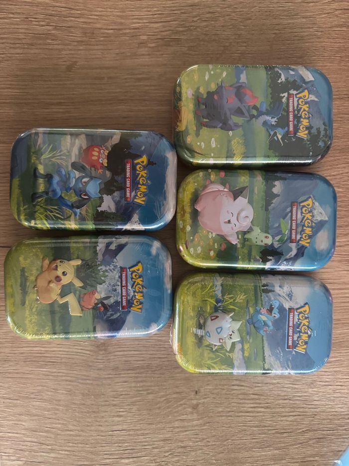 Artset Mini Tin Pokémon ME2.5 – 5 boîtes – 10 boosters au total 🔥