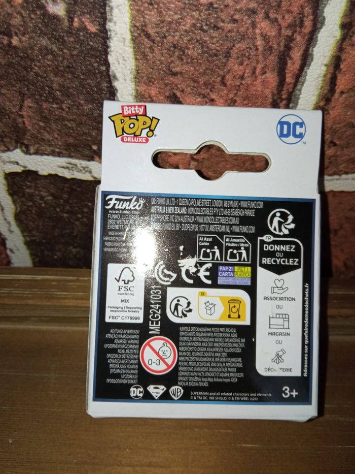 Bitty pop superman Funko neuve - photo numéro 2