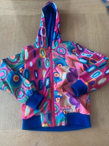 Veste à capuche desigual