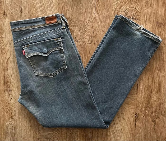 Jean/pantalon bleu Levi's Vintage Straight 562 pour homme, taille W 33 (42 taille française) - photo numéro 2