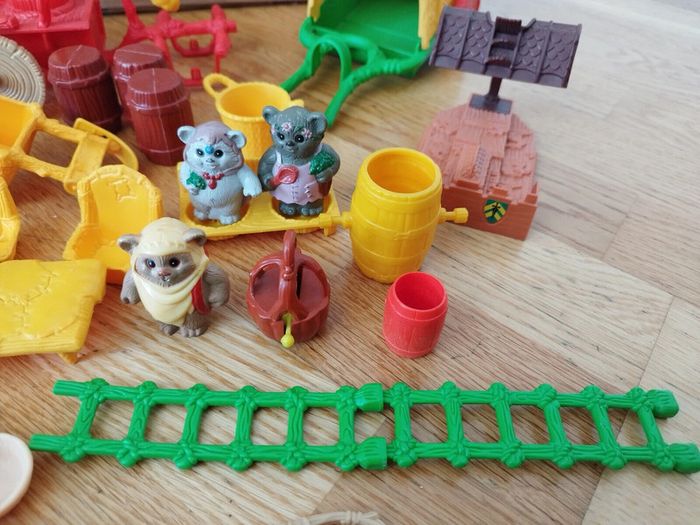 Lot Star Wars wicket the ewok Woodland preschool toy Kenner 1984 TBE set vintage - photo numéro 5
